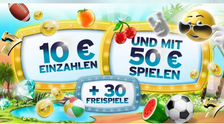 Sunnyplayer Casino – 40€ Bonusguthaben bekommen!