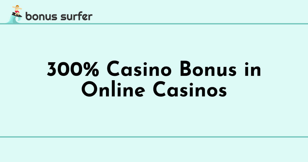 Casino Mit 500% Bonus