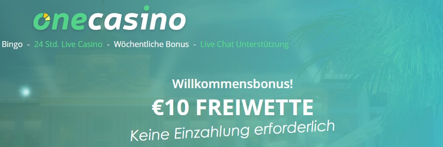 10 euro deposit bonus casino