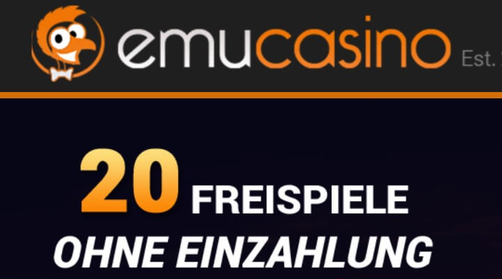 Emu Casino – 20 Free Spins bei Anmeldung exklusiv
