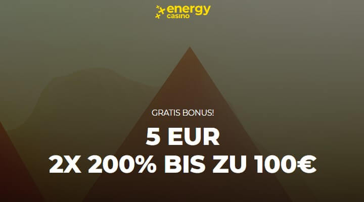 Energy Casino – 5€ Bonus ohne Einzahlung