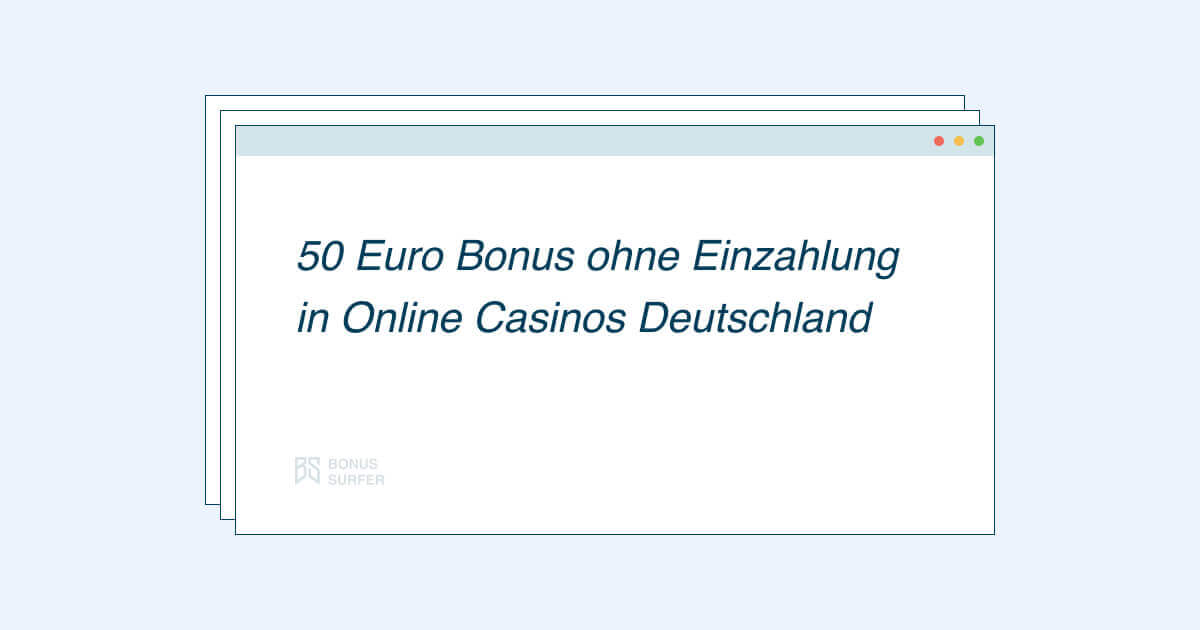 50 euro bonus ohne einzahlung