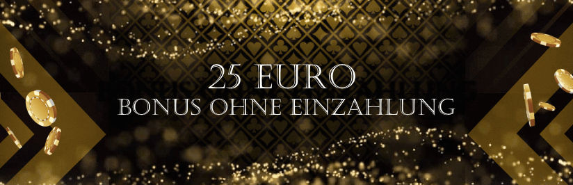 25 Euro Bonus ohne Einzahlung Banner