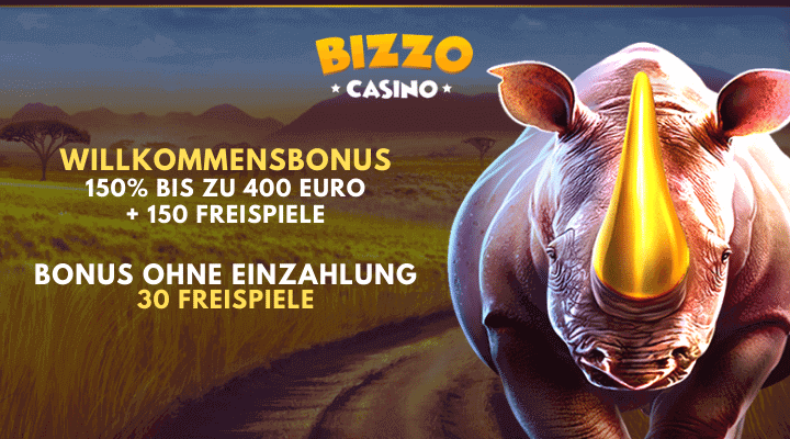 Bizzo Casino 30 Freispiele ohne Einzahlung