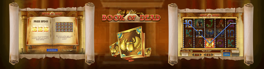 book of dead gameplay