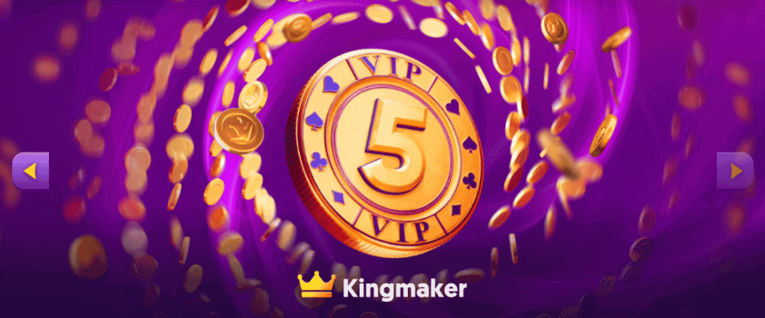 kingmaker casino vip-programm banner