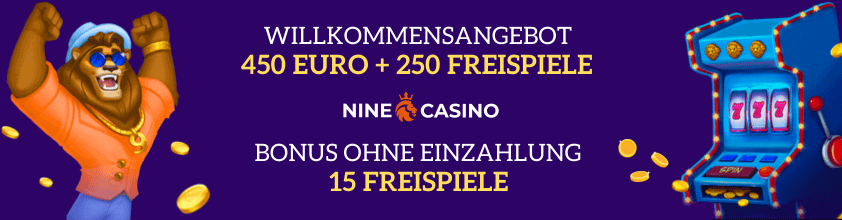 nine casino banner