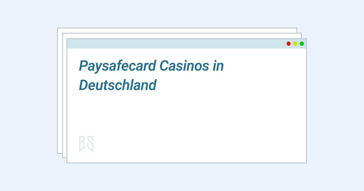 paysafecard casinos in deutschland